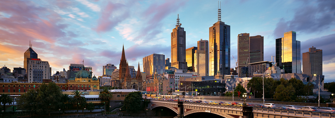 Glow on Melbourne Southbank, Melbourne, Victoria