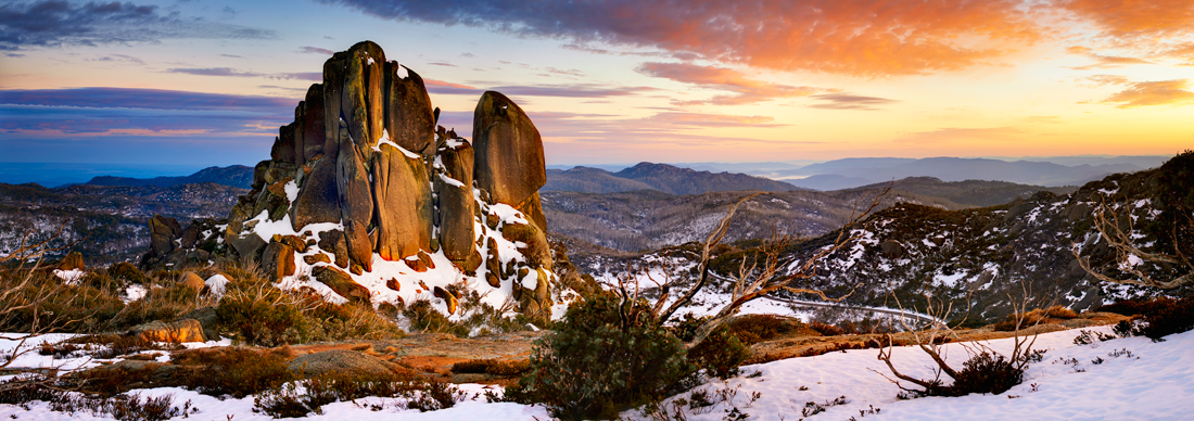 Morning at the Cathedral, Mount Buffalo, Victorian High Country