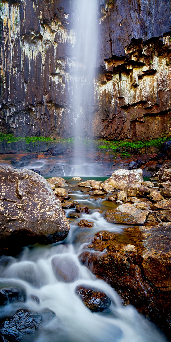 The Base of Minyon Falls - near Bangalow, NSW