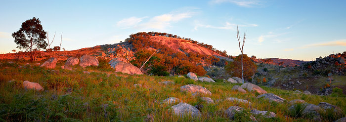 Last Light On Draining Rock