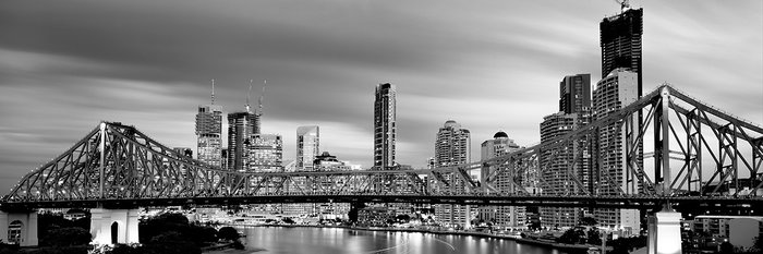 Story Bridge under Cloud